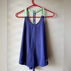 Nike cobalt blue dri fit tank